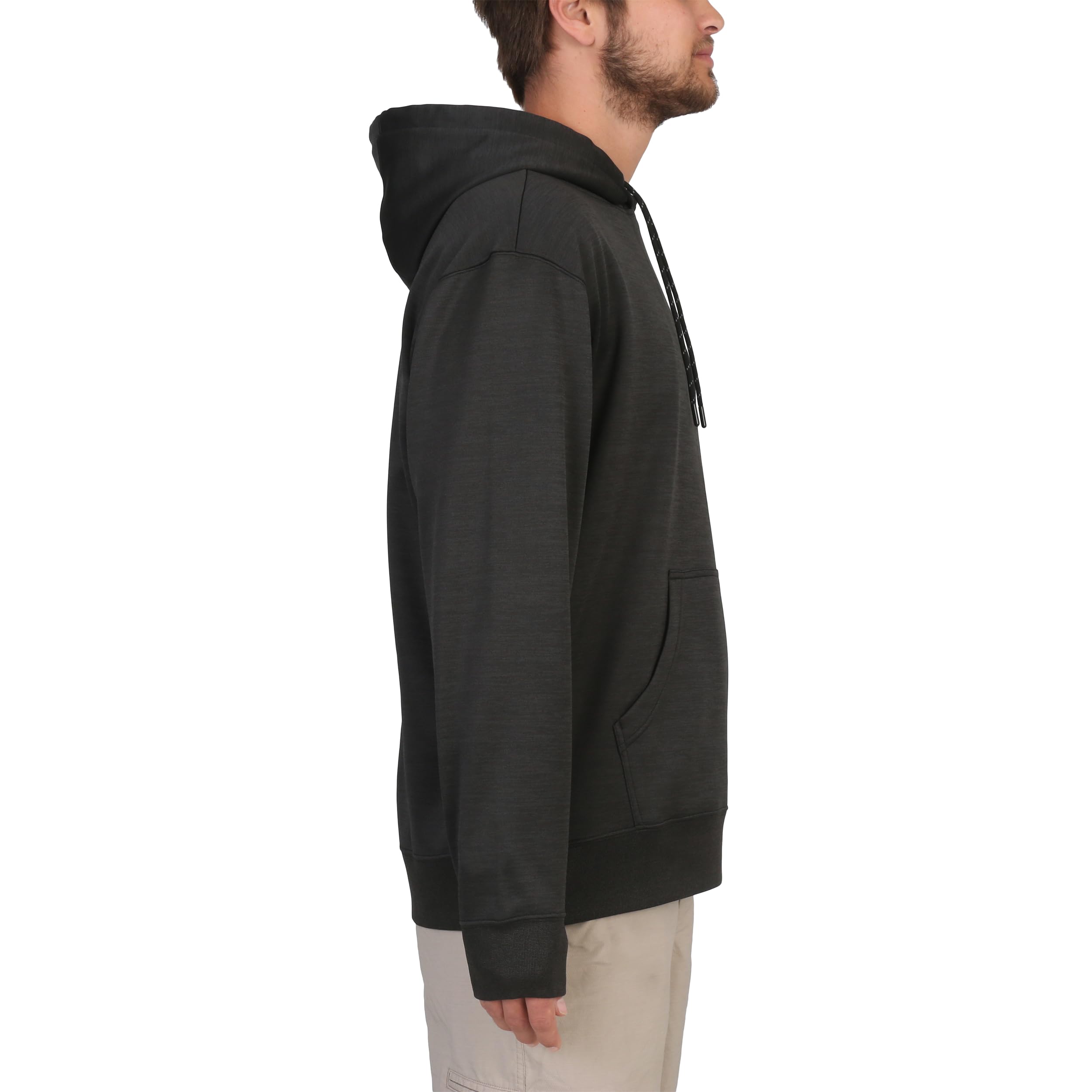 SHIMANO Performance Sweatshirt Color - Black Heather Size - SM